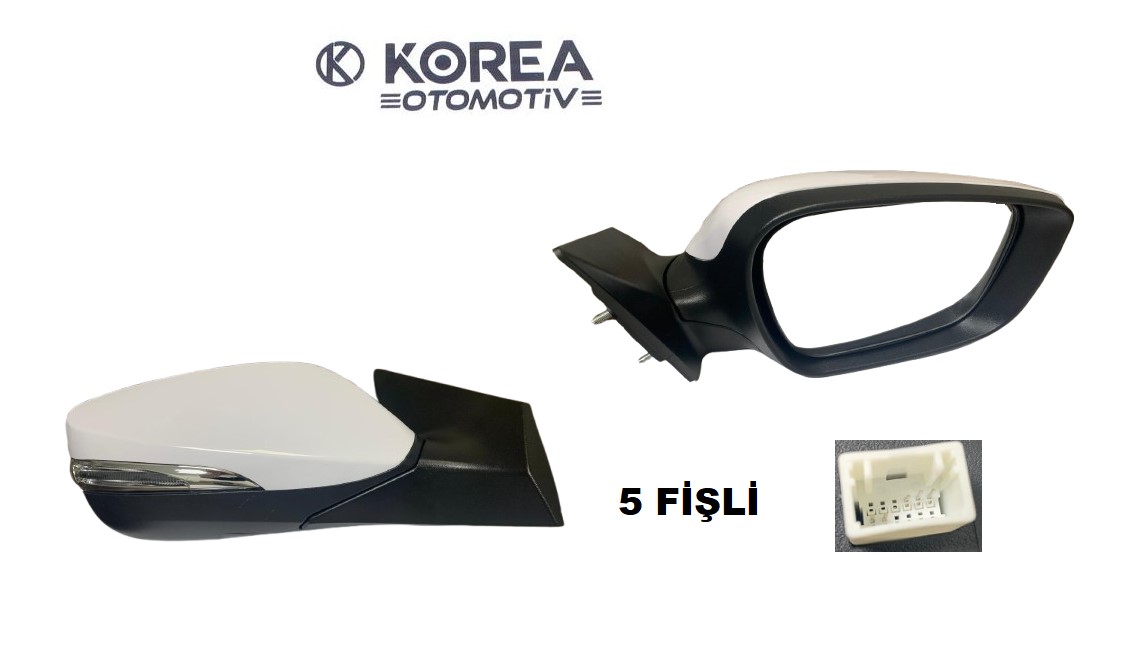 AYNA DİKİZ ELANTRA 14-15 ELEKTRİKLİ SİNYALLİ SAĞ