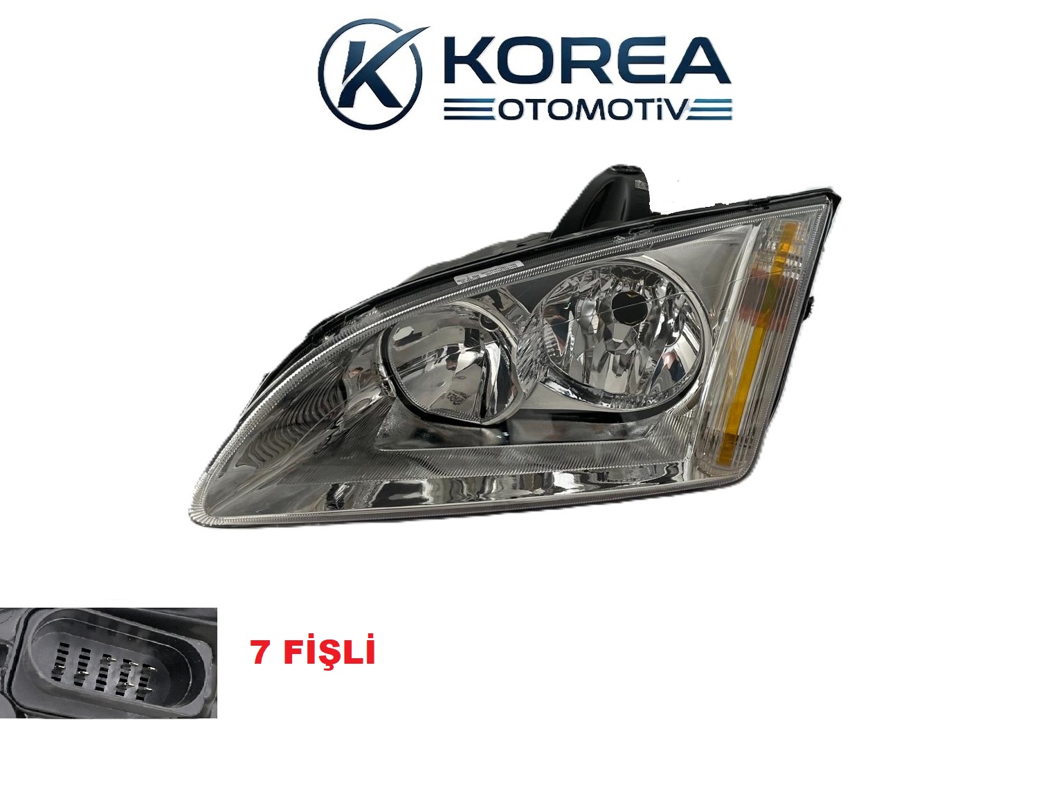 FAR FOCUS 05-07 MOTORLU SOL (554555)