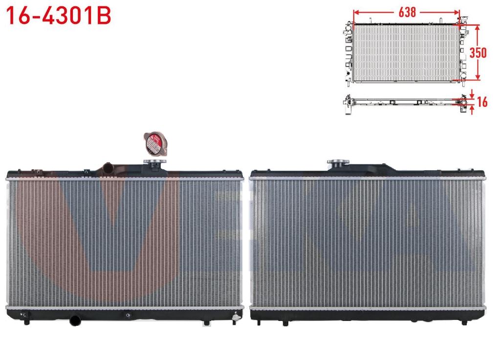 RADYATÖR COROLLA AE101/AE111 MANUEL