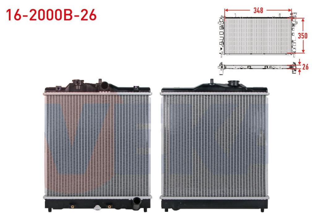 RADYATÖR CIVIC 96-01 MANUEL