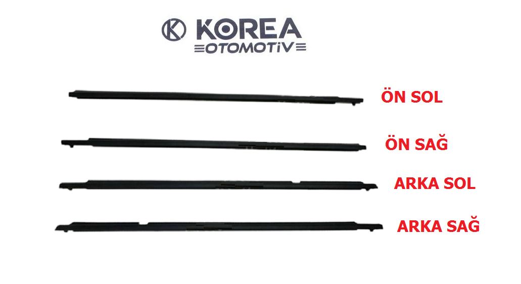 FİTİL CAM KAPI COROLLA 07-12 ARKA KENAR DIŞ ÇITA L