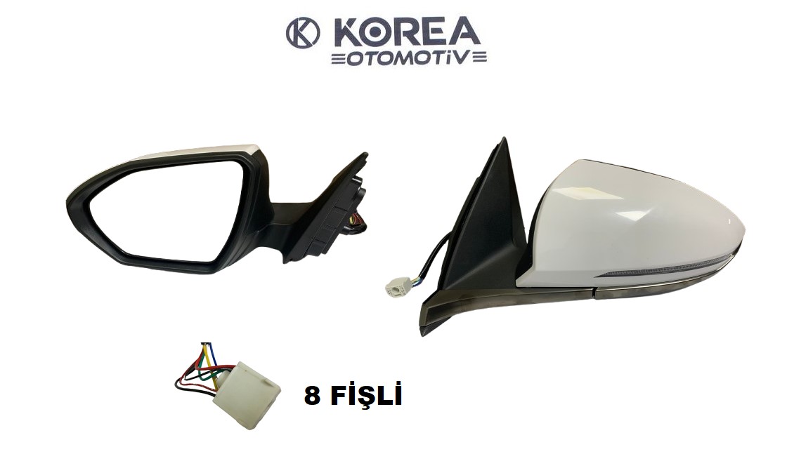 AYNA DİKİZ TUCSON 21-> KATLANIR SİNYALLİ SOL