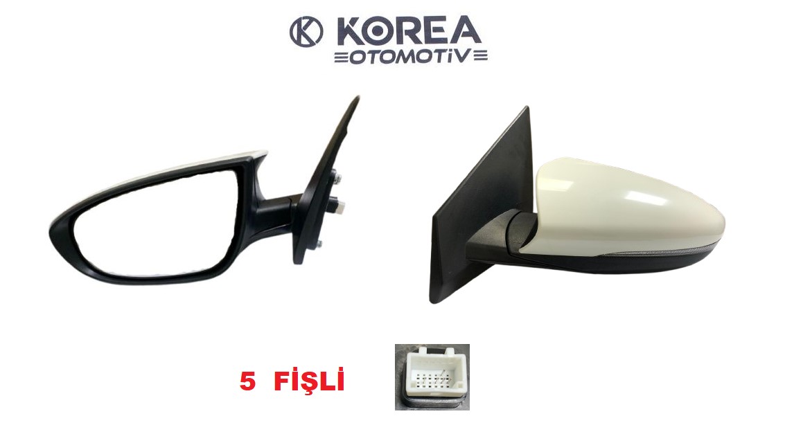 AYNA DİKİZ İ20/BAYON 21-> ELEKTRİKLİ SİNYALLİ SOL