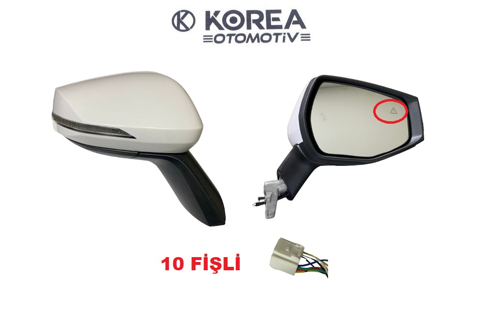 AYNA DİKİZ SPORTAGE 23>KATLANR SİNYALİ KÖR NOK SAĞ