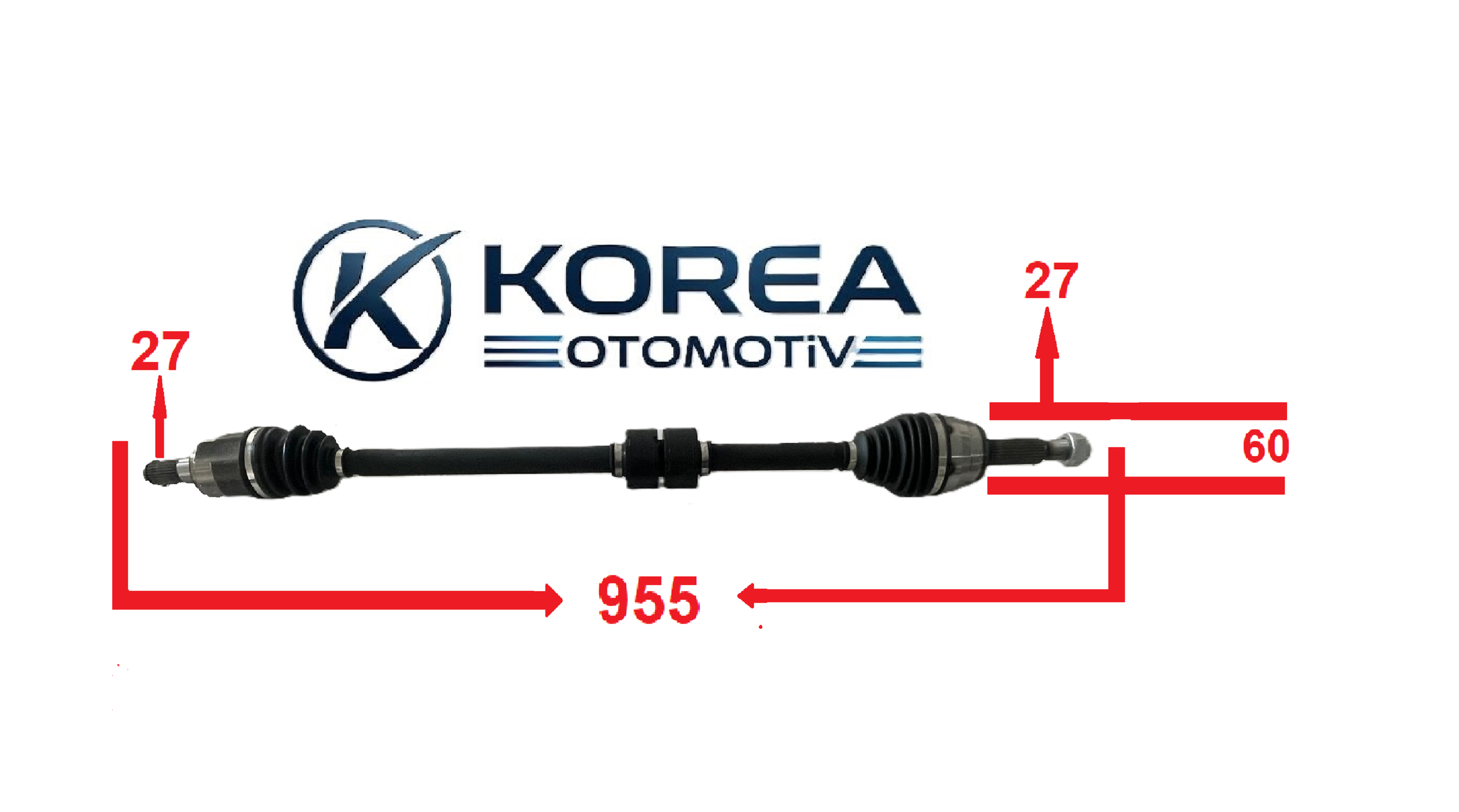 MİL AKS ELANTRA 16-18 BENZ OTOMATİK SAĞ