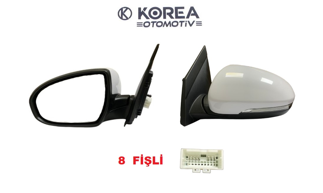 AYNA DİKİZ TUCSON 16-> KATLANIR SİNYALLİ SOL