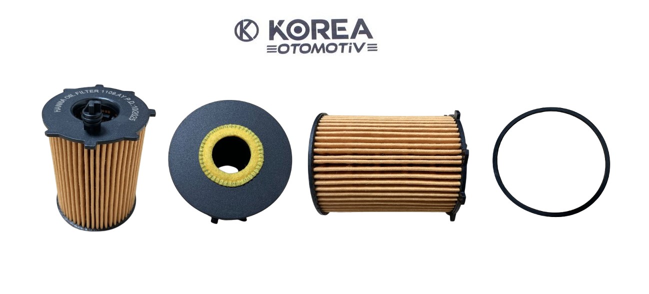 FİLTRE YAĞ 206/307/308/407/C3/C4/FİESTA 1.4/1.6HDİ