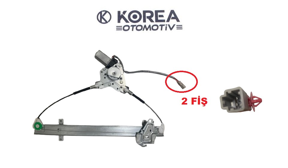 KRİKO CAM CIVIC 01-06 MOTORLU ÖN SAĞ