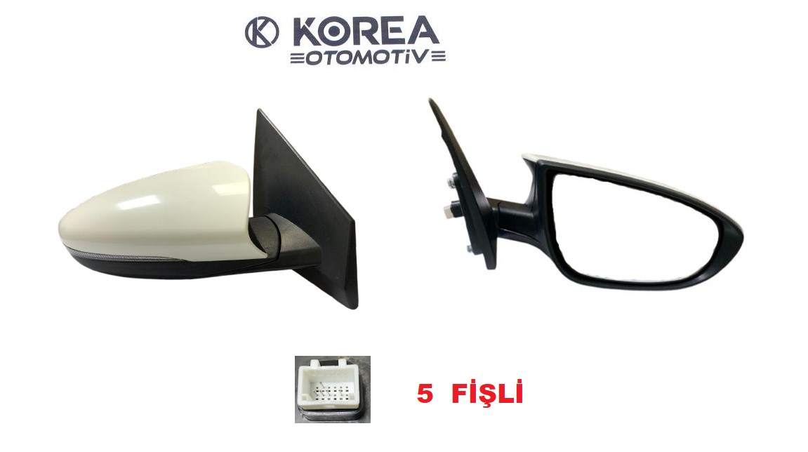 AYNA DİKİZ İ20/BAYON 21-> ELEKTRİKLİ SİNYALLİ SAĞ