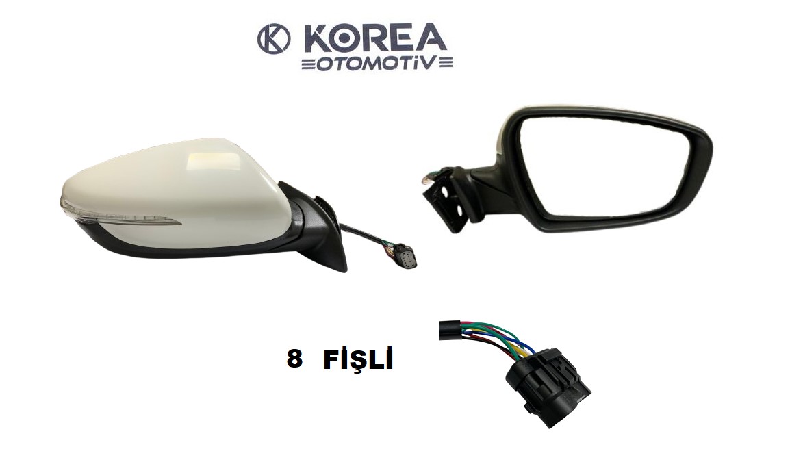 AYNA DİKİZ CEED 12-19 KATLANIR SİNYALLİ SAĞ