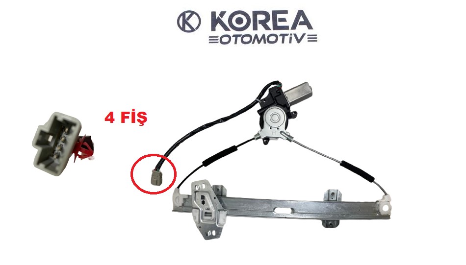 KRİKO CAM CIVIC 96-00 MOTORLU ÖN SOL