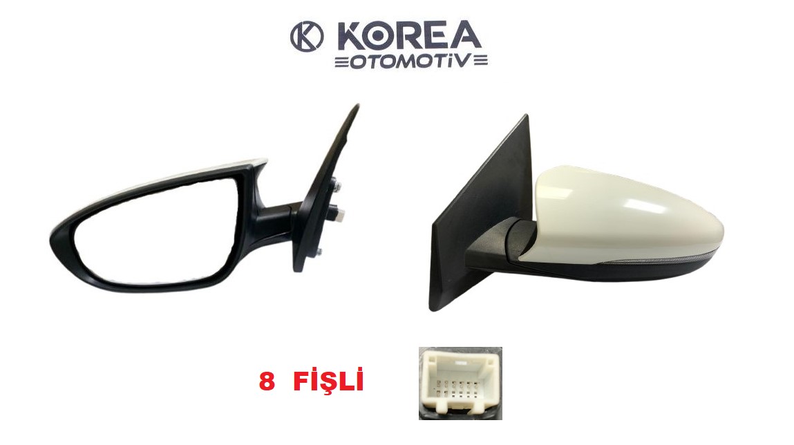 AYNA DİKİZ İ20/BAYON 21-> KATLANIR SİNYALLİ SOL