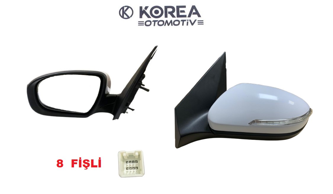 AYNA DİKİZ İ20 15-17 ELEK/SİNYALLİ/KATLANIR SOL