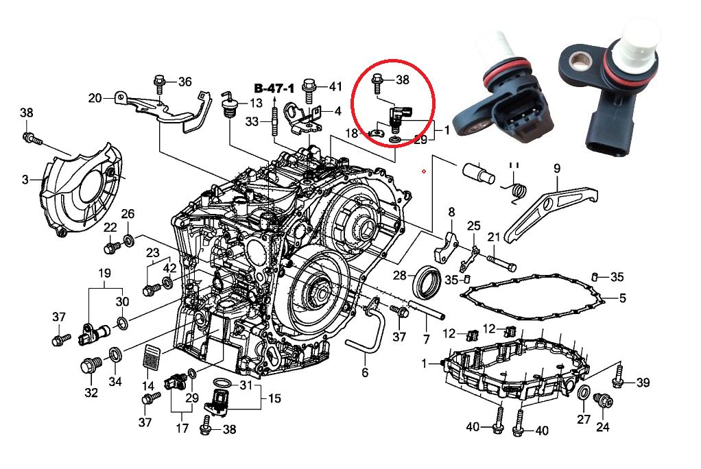 SENSÖR KİLOMETRE HIZ CIVIC 16-21 1.6 OTOMATİK