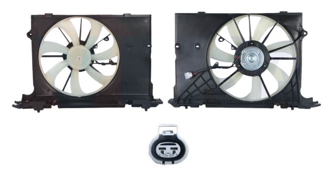 FAN COROLLA 07-18/AURİS 07-18 D4D DİZEL KOMPLE