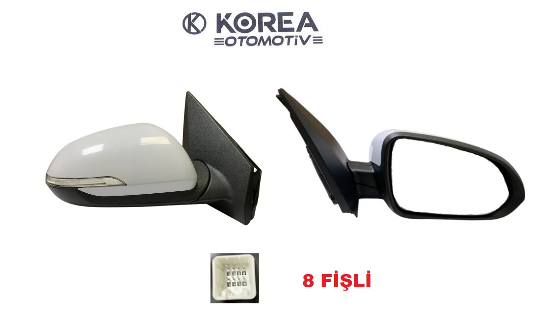 AYNA DİKİZ RİO 18-> KATLANIR SİNYALLİ SAĞ