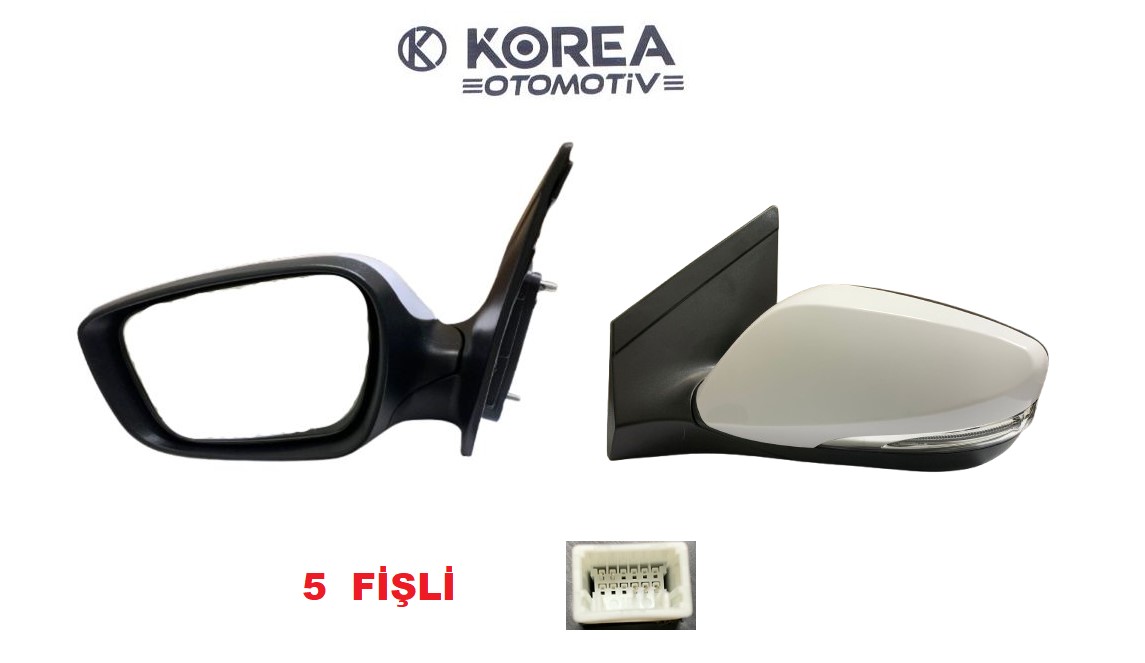 AYNA DİKİZ İ30 12-15 ELEKTRİKLİ SİNYALLİ SOL