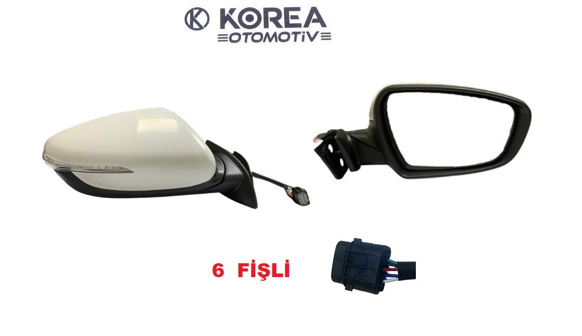 AYNA DİKİZ CEED 12-19 ELEKTRİKLİ SİNYALLİ SAĞ