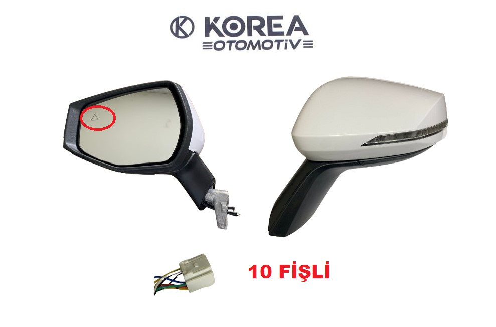 AYNA DİKİZ SPORTAGE 23>KATLANR SİNYALİ KÖR NOK SOL