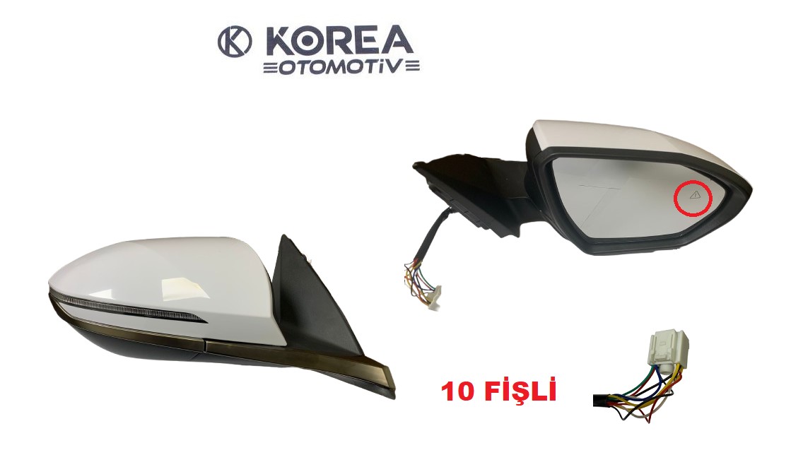 AYNA DİKİZ TUCSON 21->KATLANR SİNYALİ KÖR NOK SAĞ