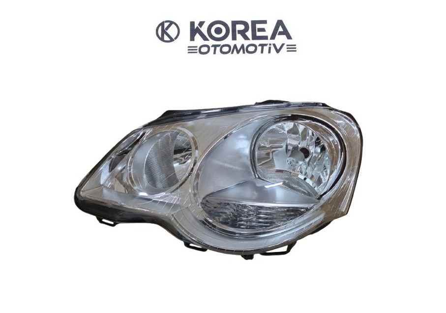 FAR POLO 05-10 MOTORLU KROM SOL (526241)