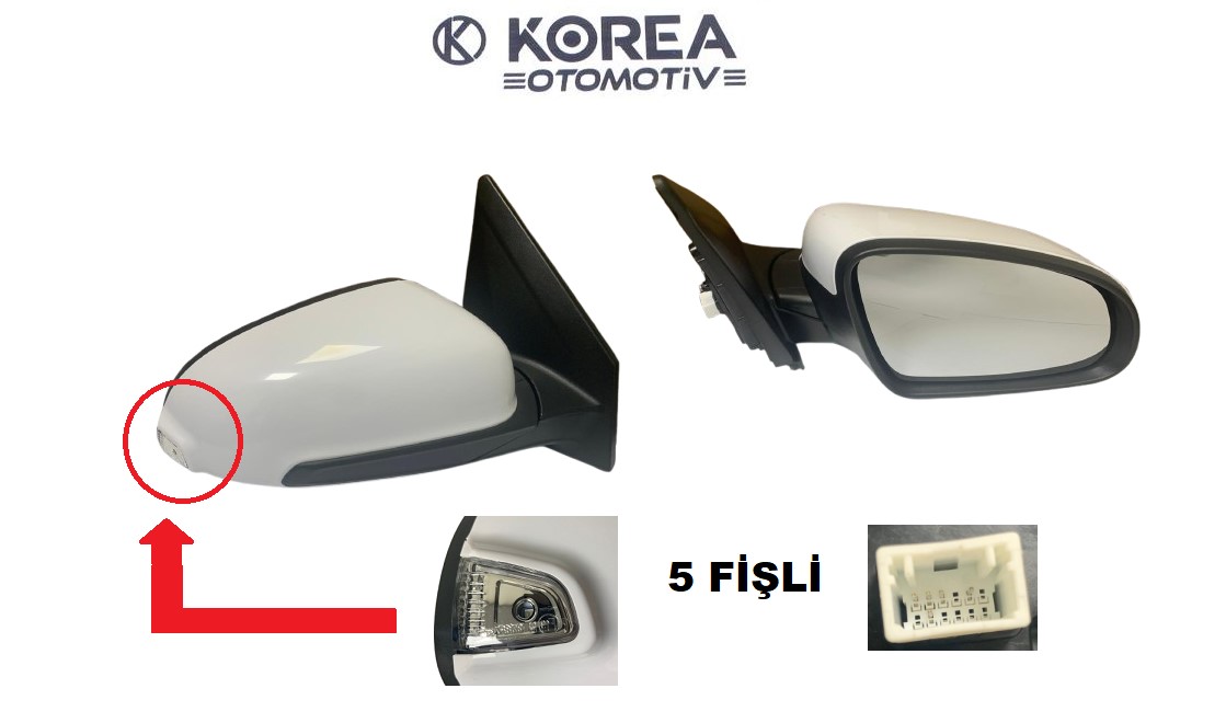 AYNA DİKİZ KONA 18-> ELEKTRİKLİ SAĞ