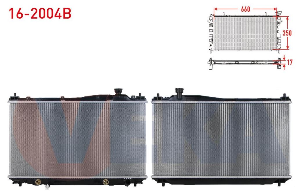 RADYATÖR CIVIC 01-06 OTOMATİK