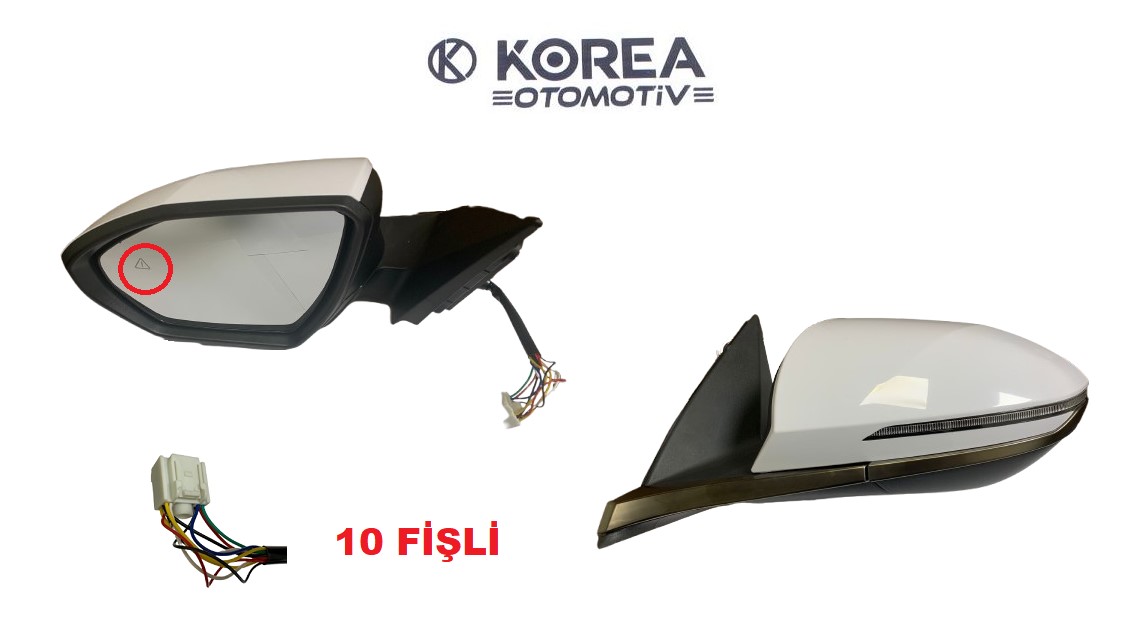 AYNA DİKİZ TUCSON 21->KATLANR SİNYALİ KÖR NOK SOL